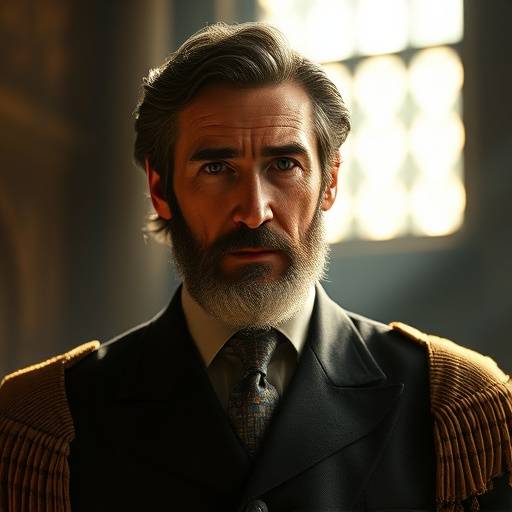 Lee Pace as Brother Day in Foundation.